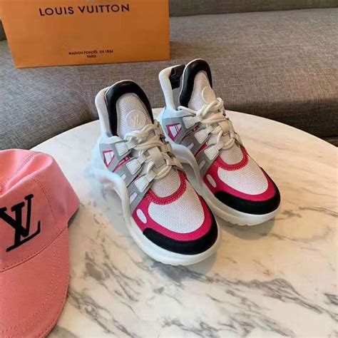 pink and black louis vuitton shoes|louis vuitton archlight pink.